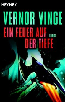 Ein Feuer auf der Tiefe