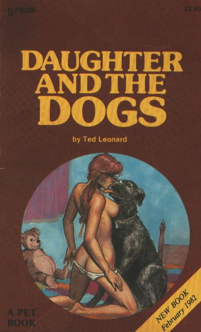 Daughter and the dogs