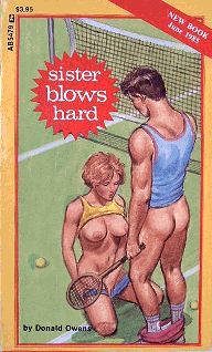 Sister blows hard